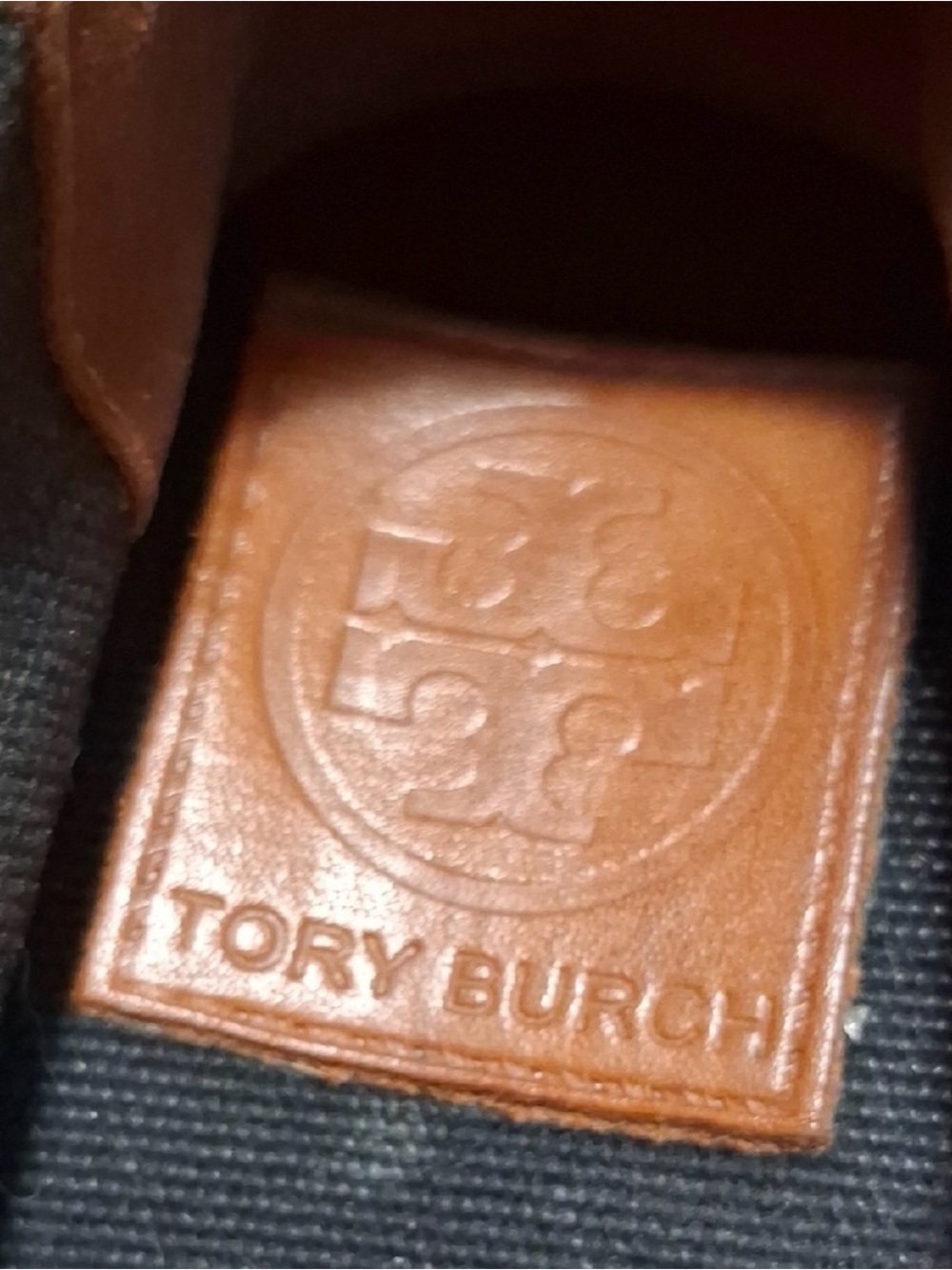 Tory Burch Black Espadrille Peep-Toe Wedges - Picture 2 of 9